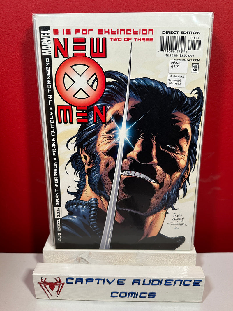 New X-Men #2 - 1st Negasonic Teenage Warhead - VF/NM