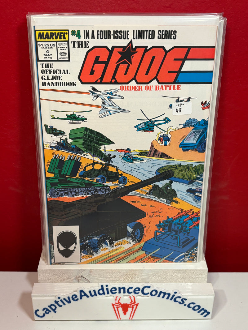 G.I.Joe: Order of Battle #4 - VF-