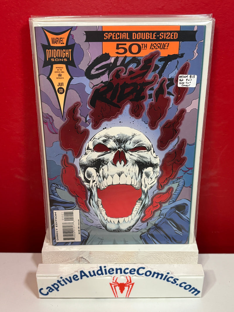 Ghost Rider, Vol. 2 #50 - Red Foil Die-Cut Cover - VF/NM