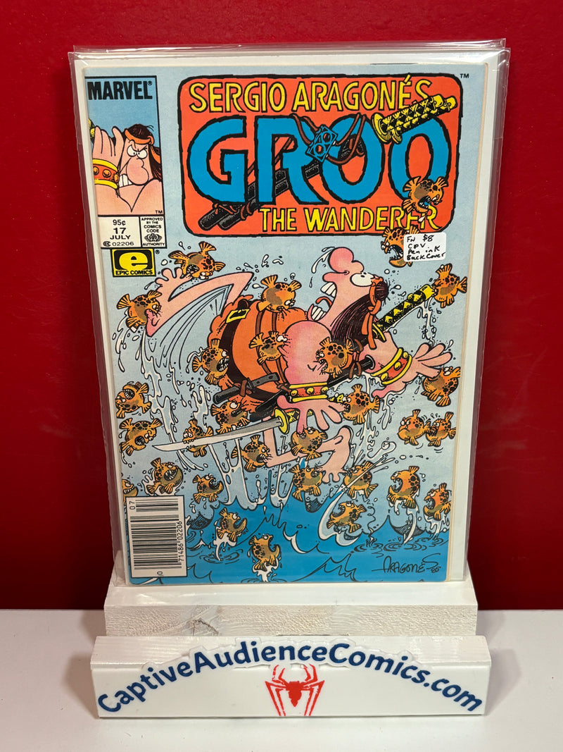 Groo the Wanderer, Vol. 2 #17 - CPV Newsstand Variant - FN