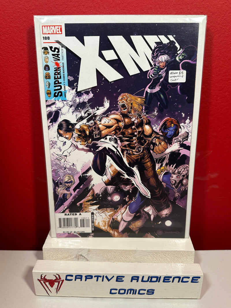 New X-Men #188 - Wraparound Cover - VF/NM