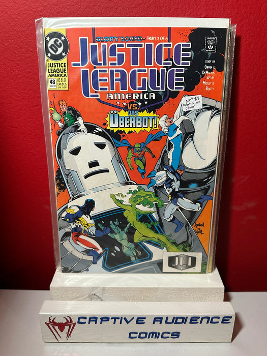 Justice League / International / America #48 - Robot Hitter Cover - NM