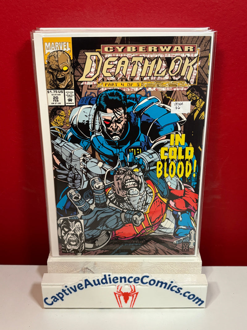 Deathlok, Vol. 2 #20 - VF/NM