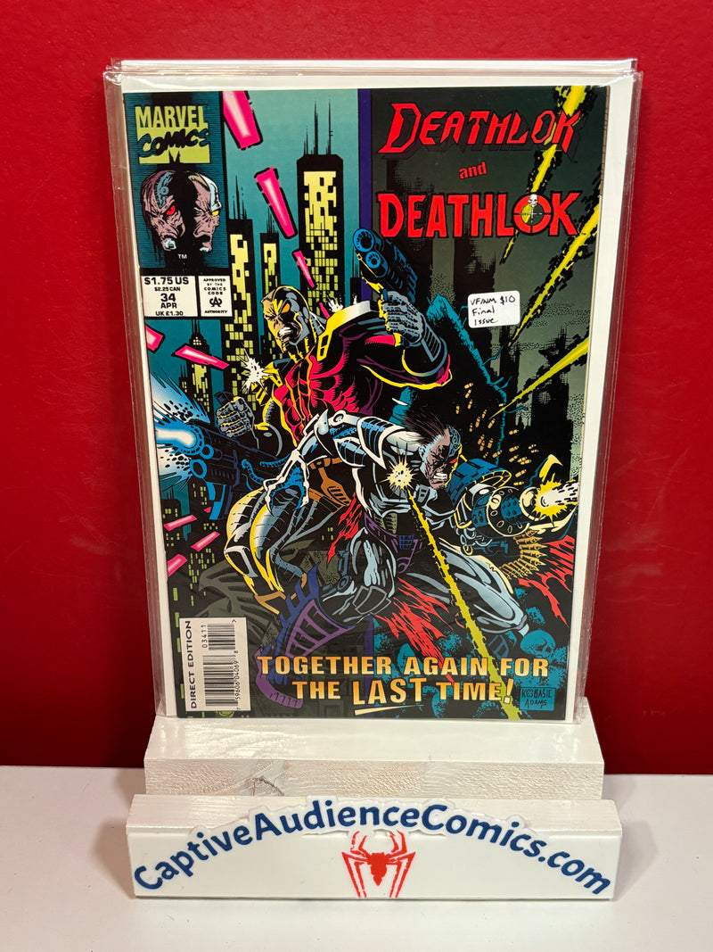 Deathlok, Vol. 2 #34 - Final Issue - VF/NM