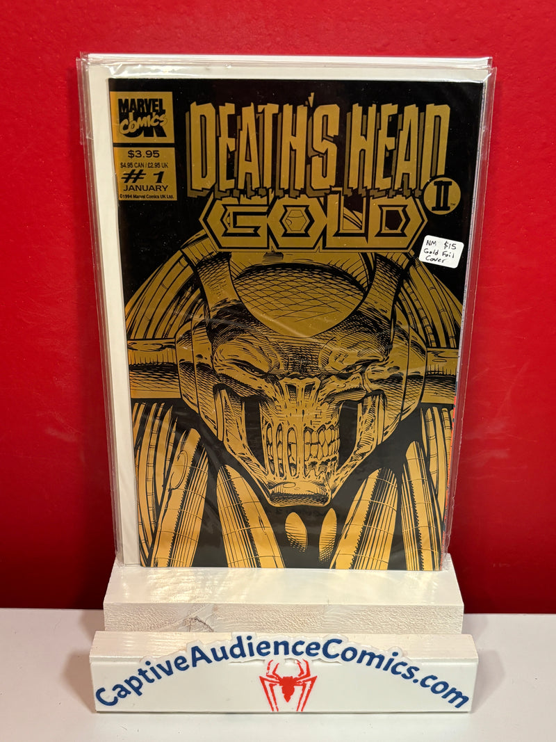 Death's Head II Gold #1 - Gold Foil Cover - NM