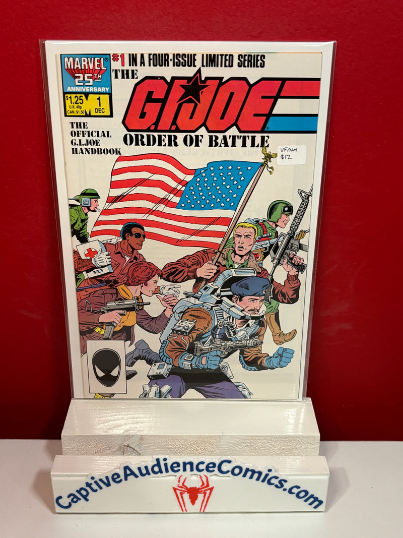 G.I. Joe: Order of Battle #1 - VF/NM