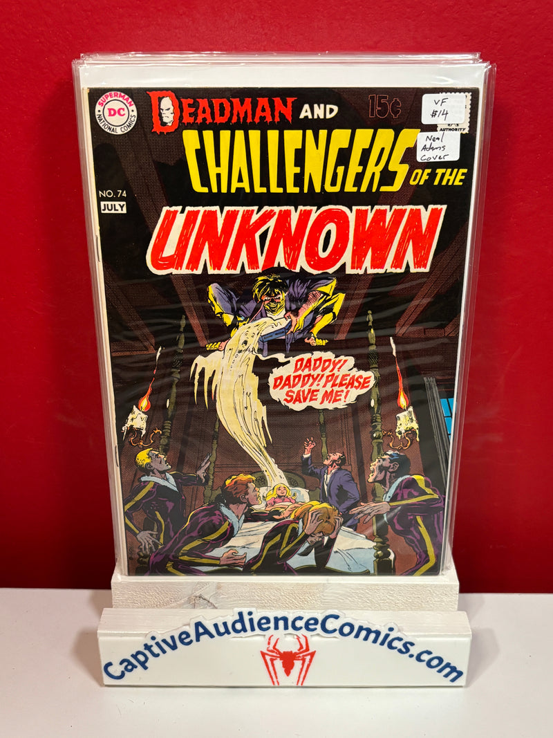 Challengers of the Unknown, Vol. 1 #74 - Neal Adams Cover - VF