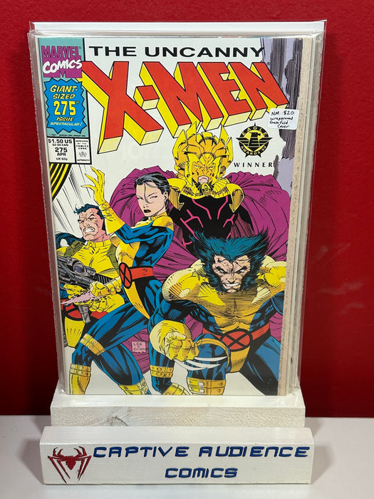 Uncanny X-Men, Vol. 1 #275 - Wraparound Gatefold Cover - NM