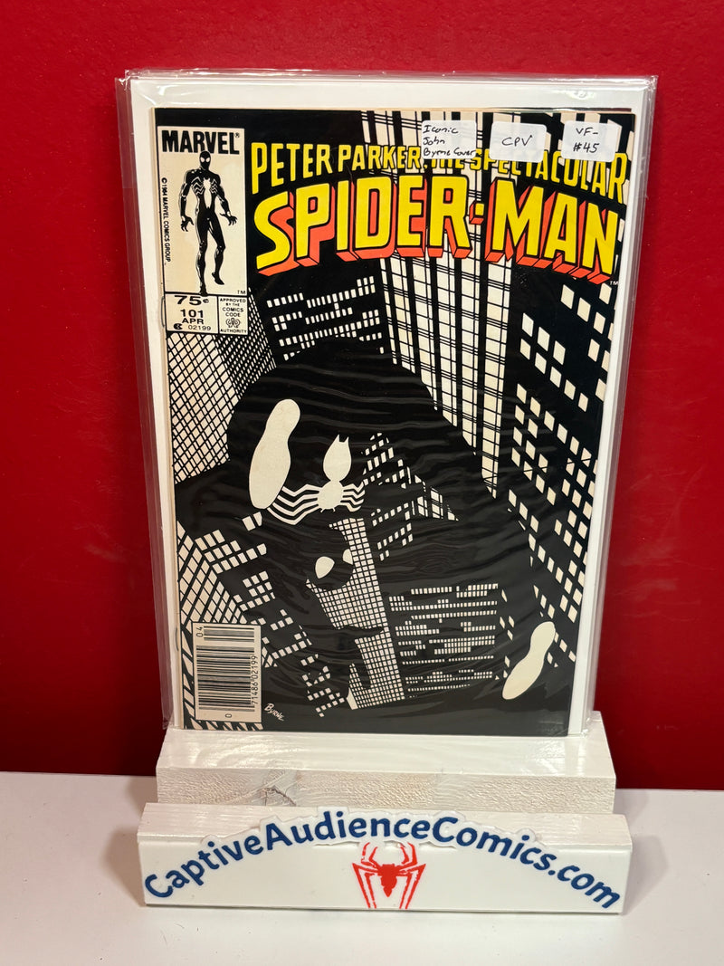 Spectacular Spider-Man, The Vol. 1 #101 - Iconic John Byrne Cover - CPV - VF-