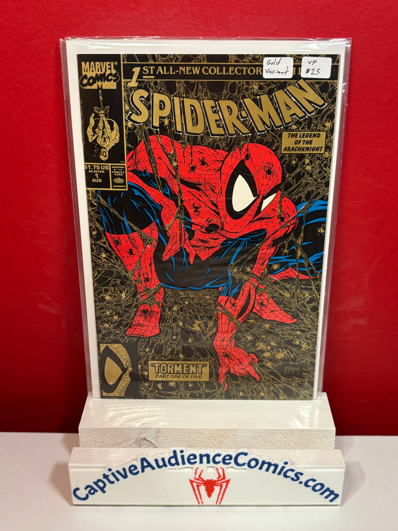 Spider-Man, Vol. 1 #1 - Gold Variant - VF