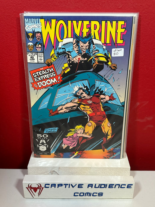 Wolverine, Vol. 2 #40 - VF/NM