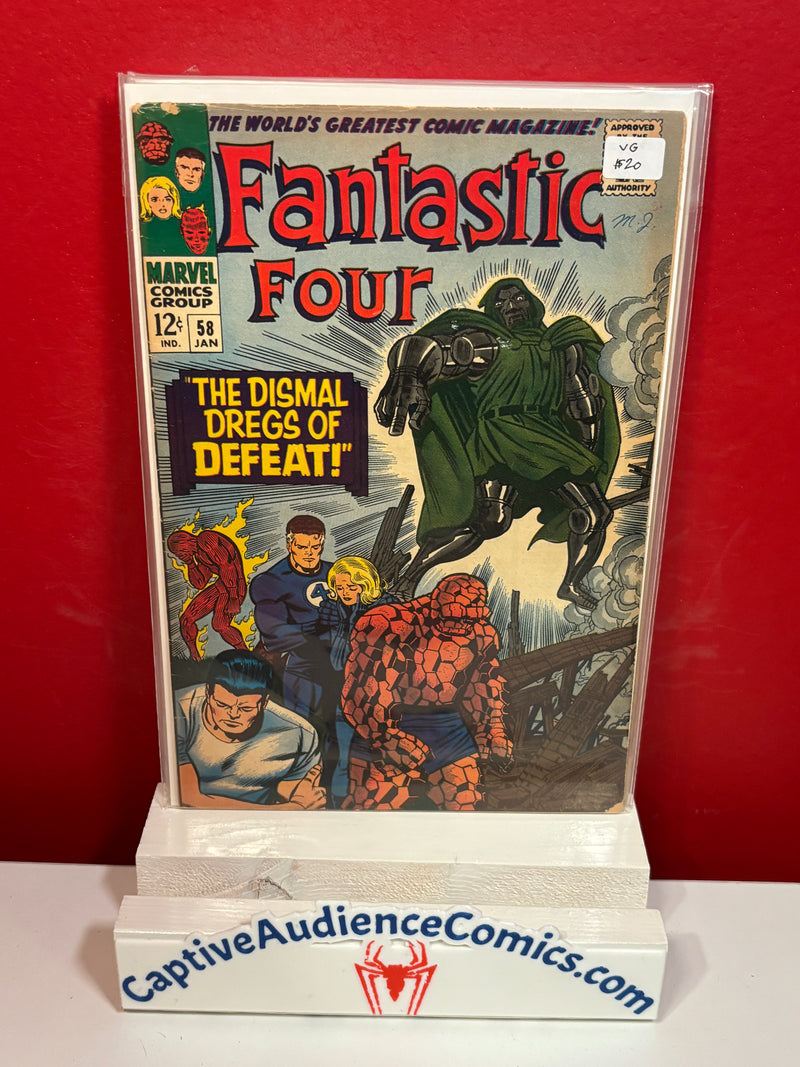 Fantastic Four, Vol. 1 #58 - VG