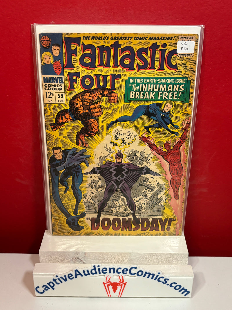 Fantastic Four, Vol. 1 #59 - VG+