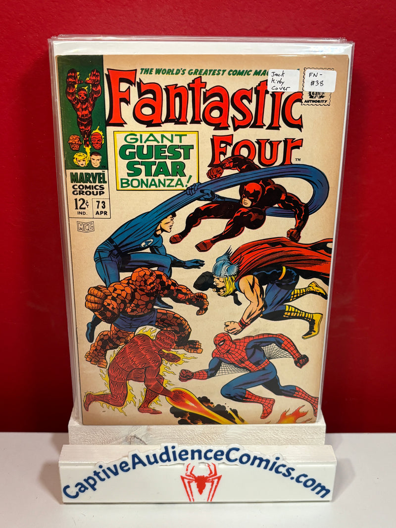 Fantastic Four, Vol. 1 #73 - Jack Kirby Cover - FN-