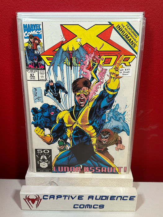 X-Factor, Vol. 1 #67 - 1st Shinobi Shaw - NM