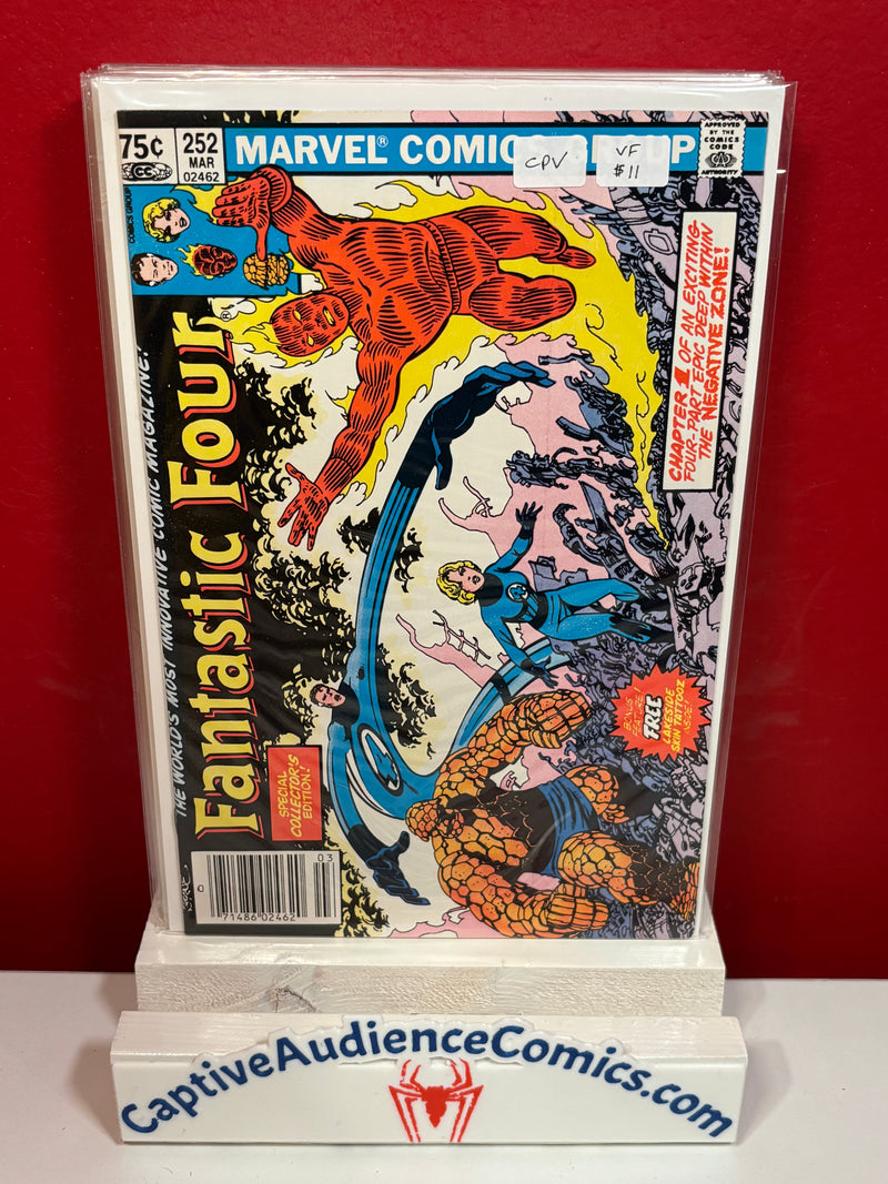 Fantastic Four, Vol. 1 #252 - CPV - VF