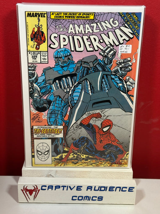 Amazing Spider-Man, Vol. 1 #329 - 1st Tri-Sentinel - VF+