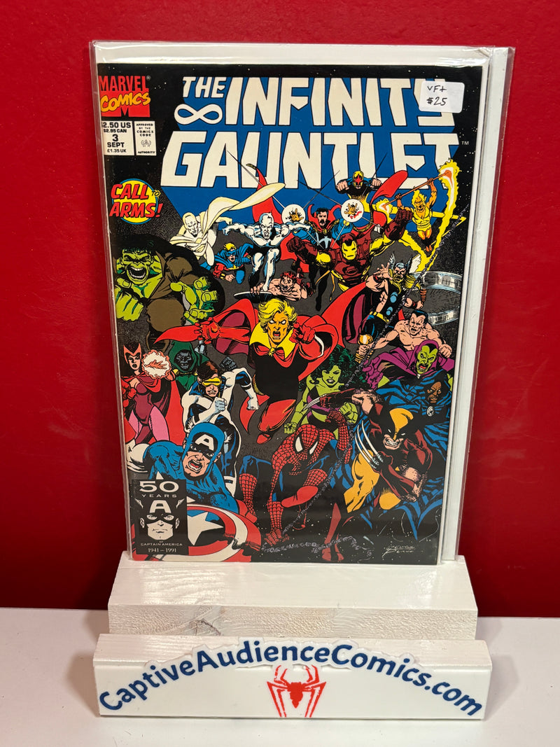 Infinity Gauntlet, Vol. 1 #3 - VF+