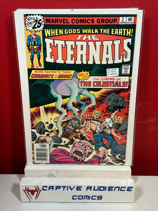 Eternals, The Vol. 1 #2 - 1st Ajax 1st Celestials - VF