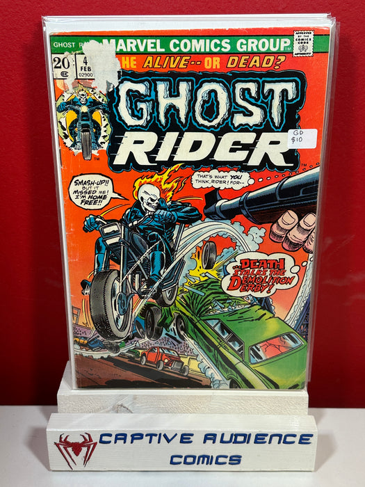 Ghost Rider, Vol. 1 #4 - GD