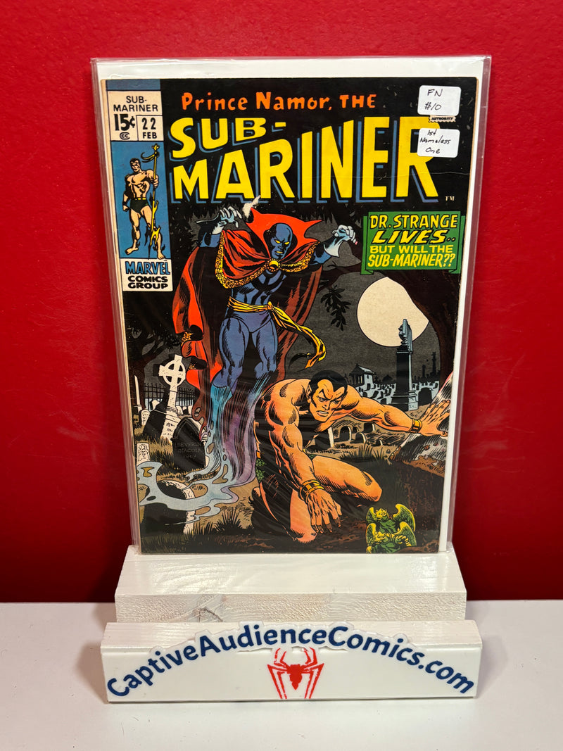 Sub-Mariner, Vol. 1 #22 - 1st Nameloss One - FN
