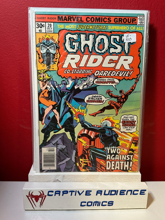 Ghost Rider, Vol. 1 #20 - VF-