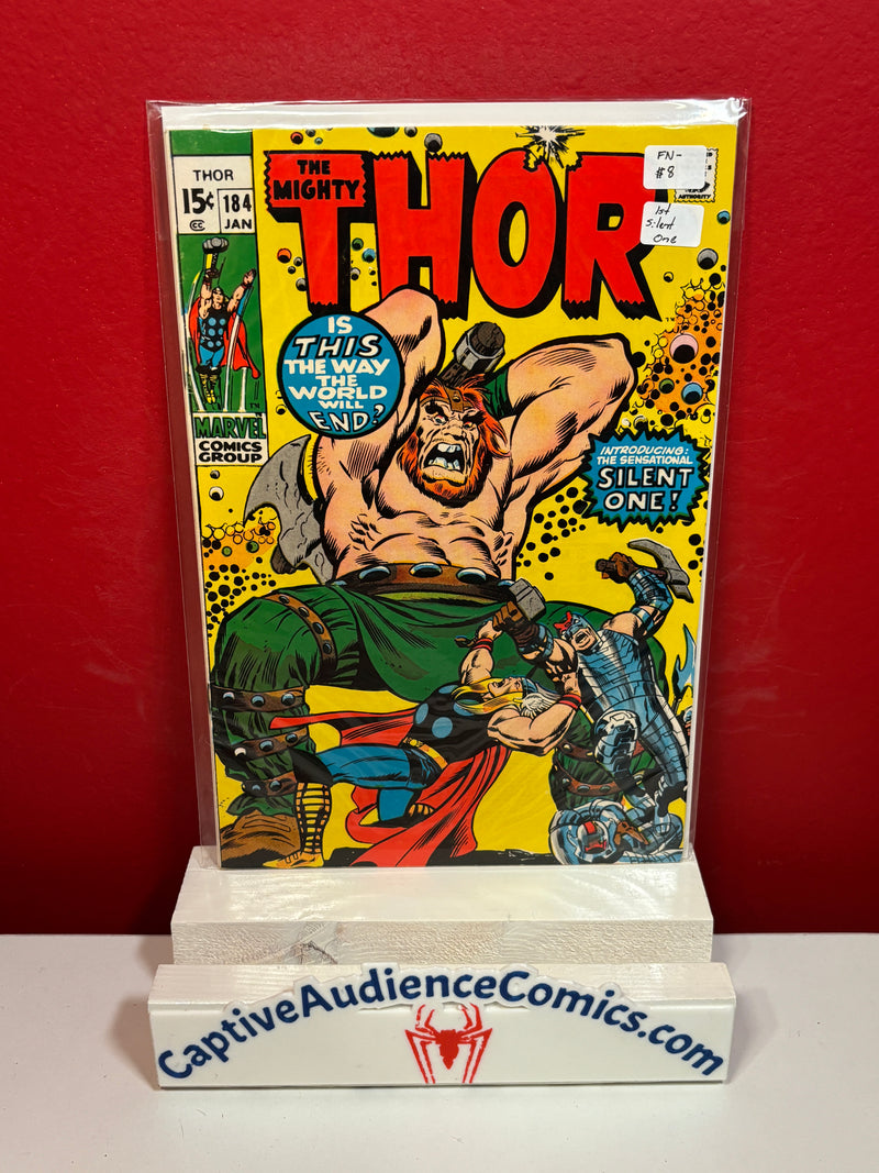 Thor, Vol. 1 #184 - 1st Silent One - FN-