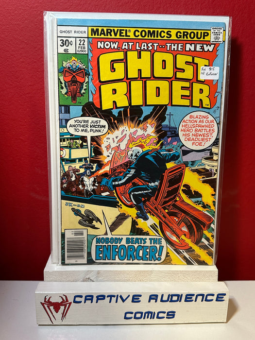 Ghost Rider, Vol. 1 #22 - 1st Enforcer - FN