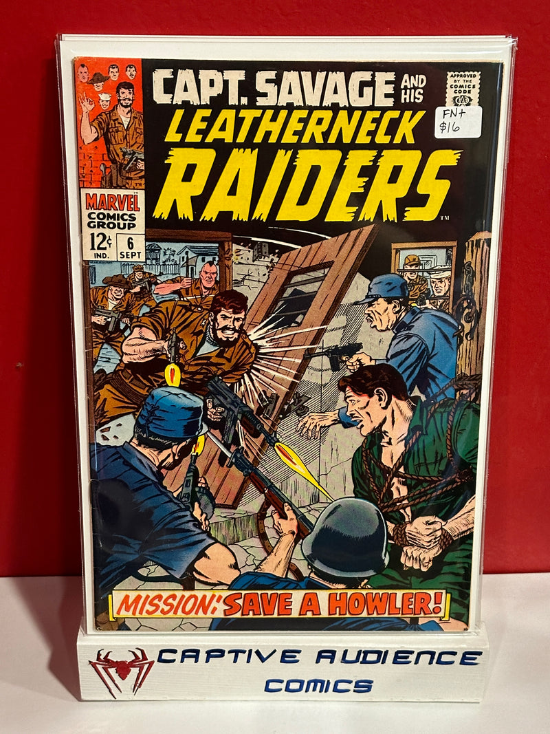 Captain Savage #6 - FN+