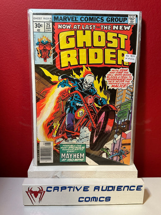 Ghost Rider, Vol. 1 #25 - 1st Malice - FN