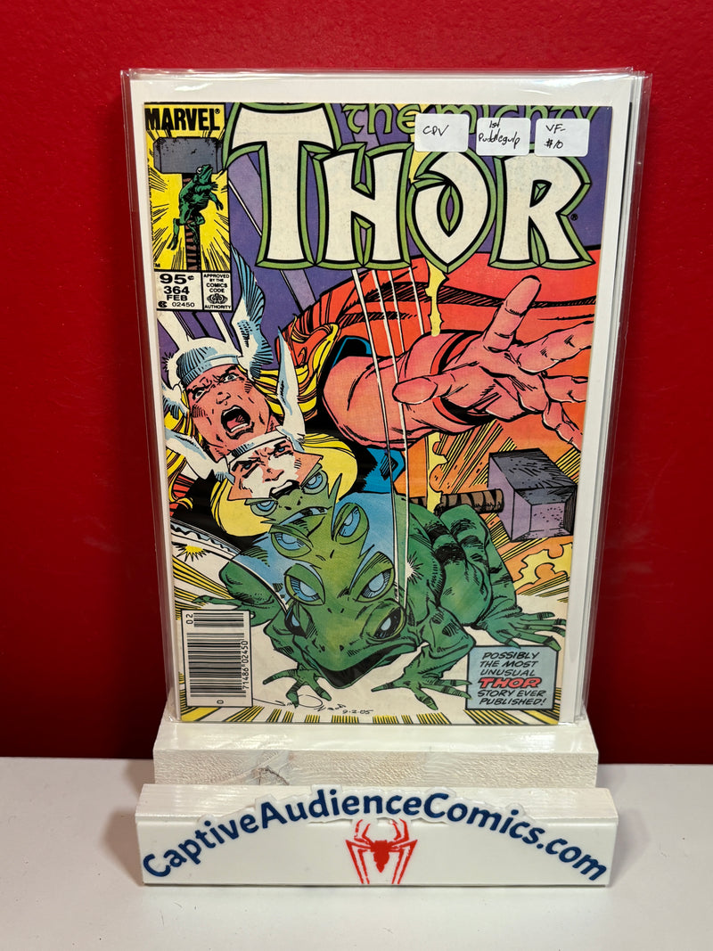 Thor, Vol. 1 #364 - CPV - 1st Puddlegulp - VF-