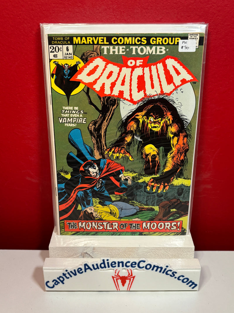Tomb of Dracula, Vol. 1 #6 - FN