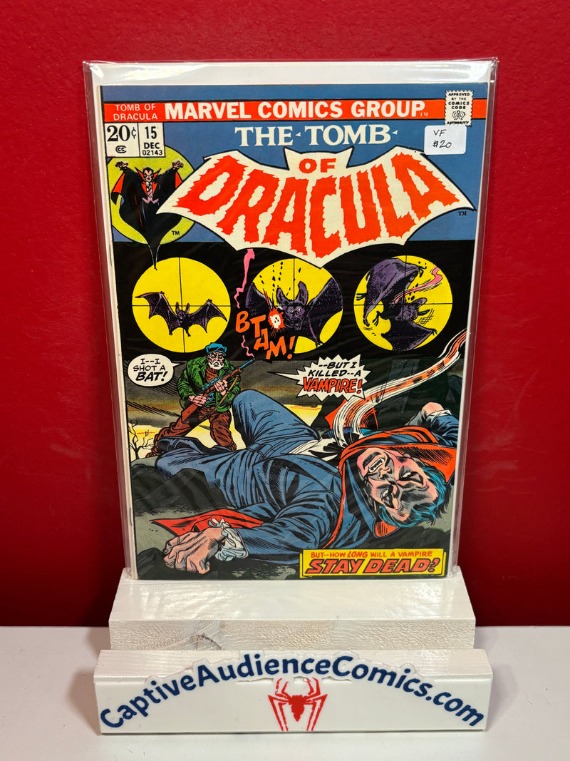 Tomb of Dracula, Vol. 1 #15 - VF