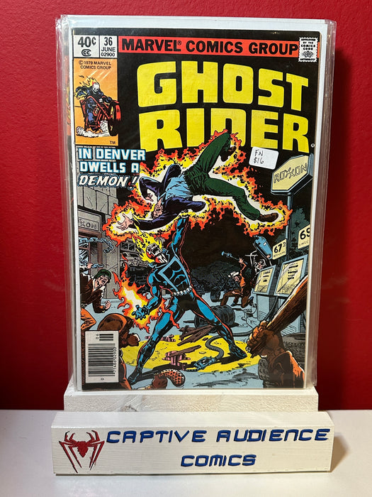 Ghost Rider, Vol. 1 #36 - FN