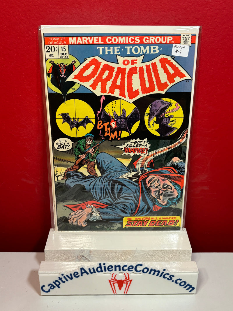 Tomb of Dracula, Vol. 1 #15 - FN/VF