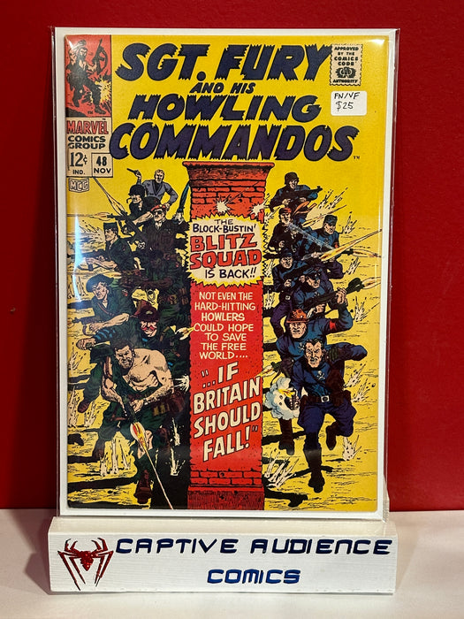 Sgt. Fury and His Howling Commandos #48 - FN/VF
