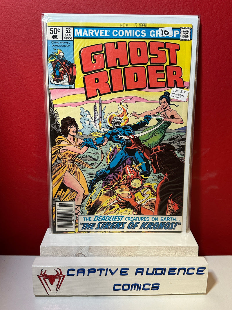 Ghost Rider, Vol. 1 #52 - Newsstand Variant - FN