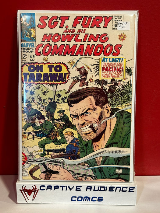 Sgt. Fury and His Howling Commandos #49 - FN/VF