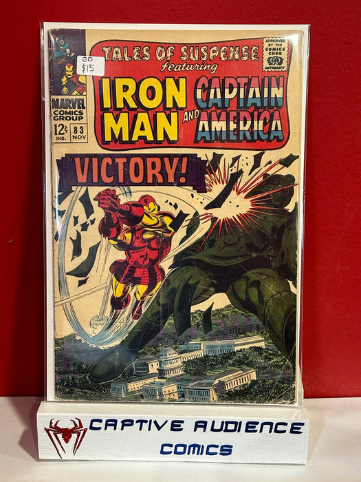 Tales of Suspense #83 - GD