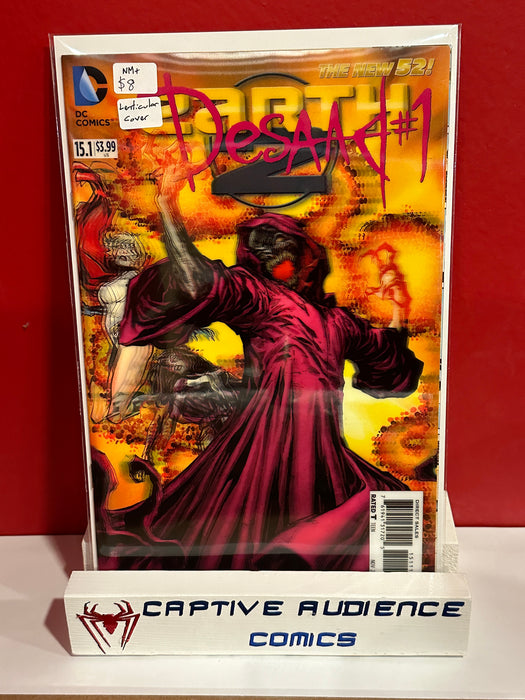 Earth 2 #15.1 - Lenticular Cover - NM+