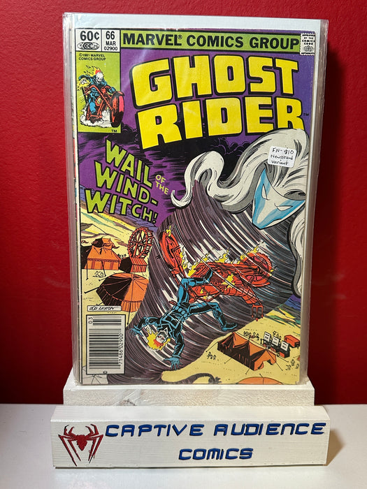 Ghost Rider, Vol. 1 Newsstand Variant - FN-