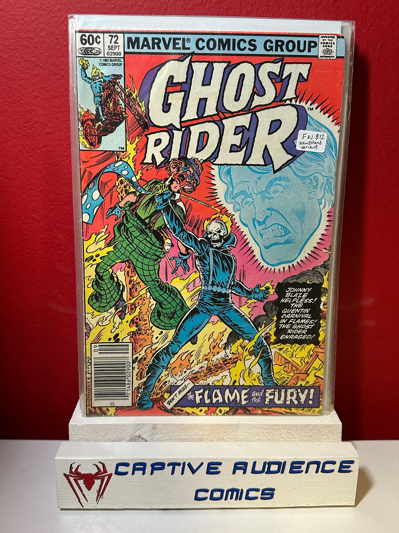 Ghost Rider, Vol. 1 #72 - Newsstand Variant - FN