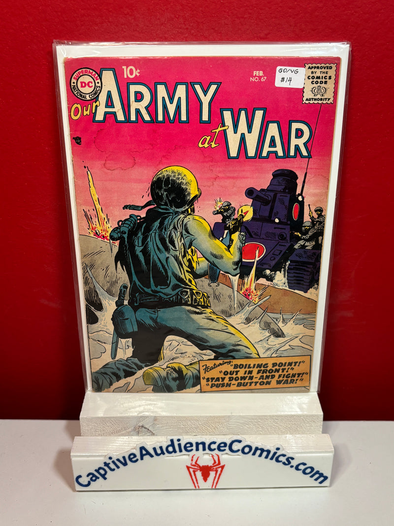 Our Army At War, Vol. 1 #67 - GD/VG