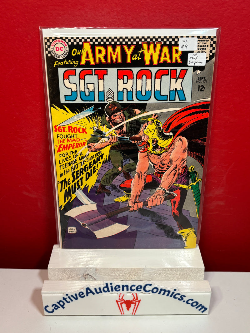Our Army At War, Vol. 1 #171 - 1st Mad Emperor - VF