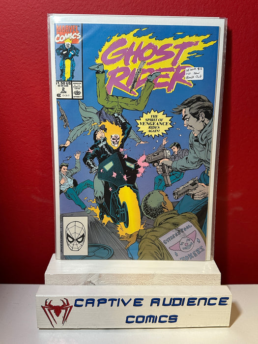 Ghost Rider, Vol. 2 #2 - 1st New Black Out - VF/NM
