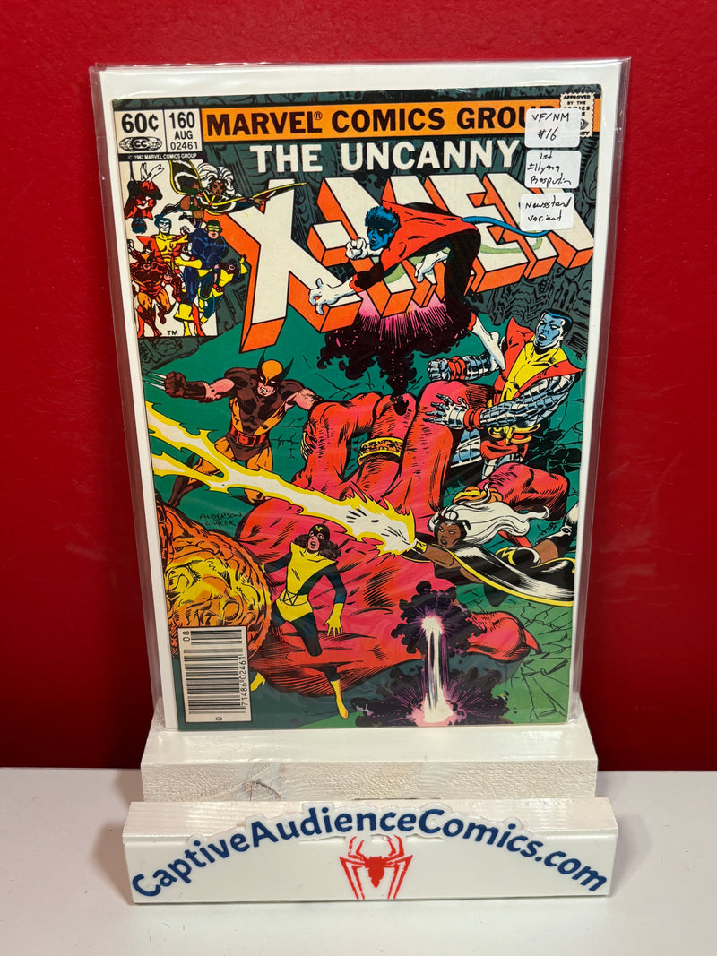Uncanny X-Men, Vol. 1 #160 - 1st Illyan Rasputin - Newsstand Variant - VF/NM