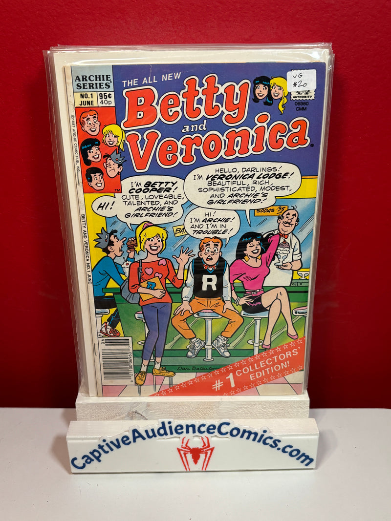 Archie's Girls Betty and Veronica #1 - VG