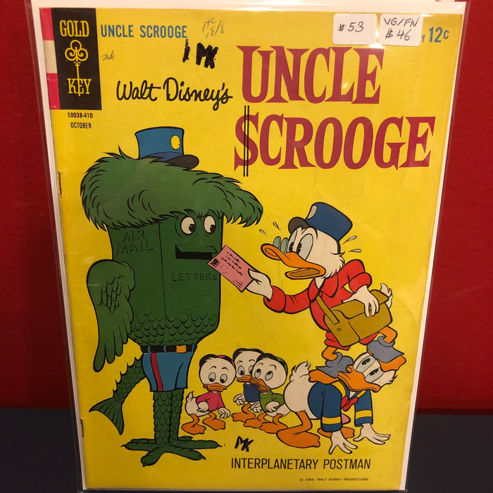 Uncle Scrooge #53 - VG/FN