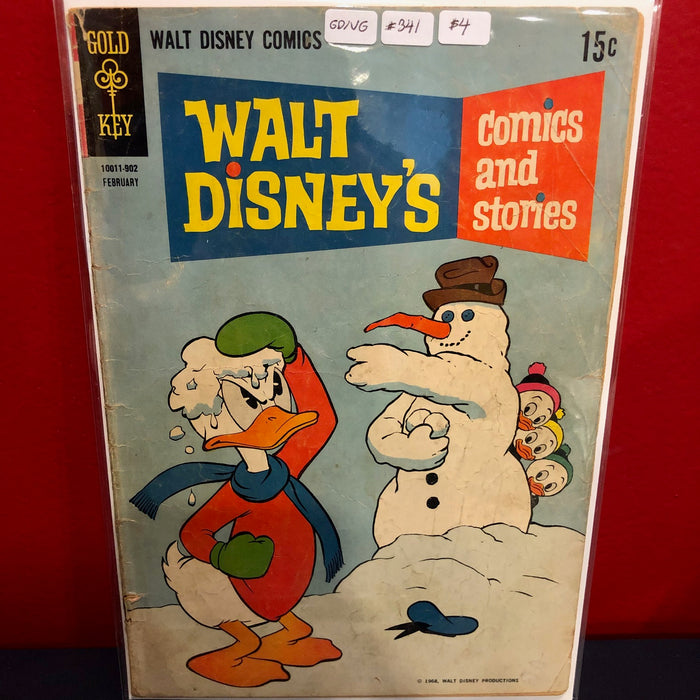 Walt Disney's Comics and Stories #341 - GD/VG
