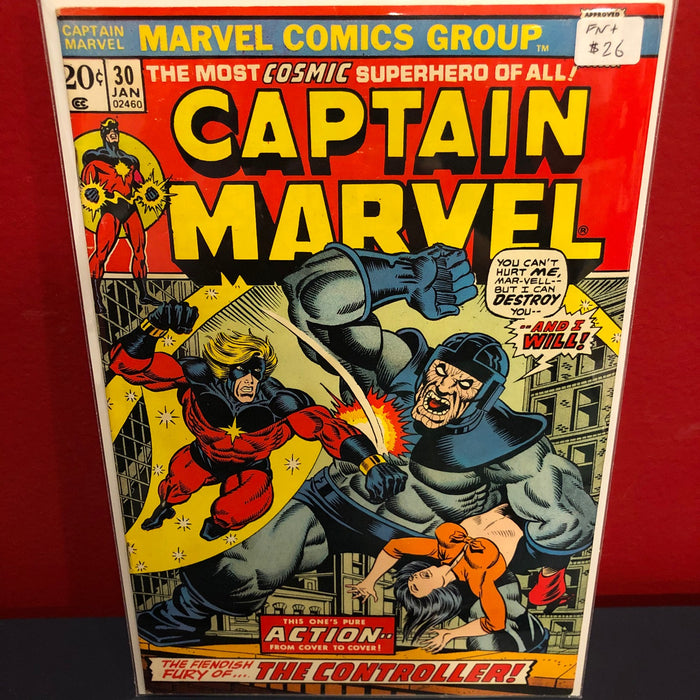 Captain Marvel, Vol. 1 #30 - FN+